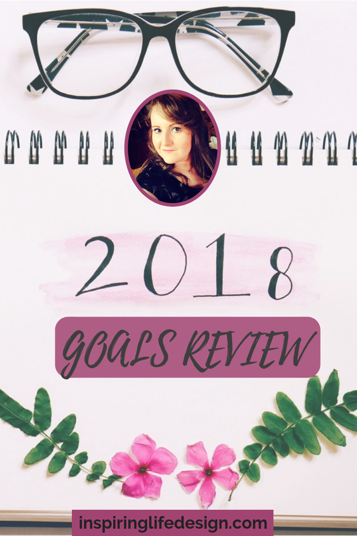 2018 Goals Review pinterest image