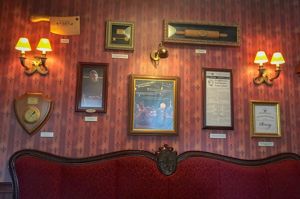 How To Plan For The Best Disneyland Paris Trip Ever, in the waiting area for Bistrot Chez Remy restaurant