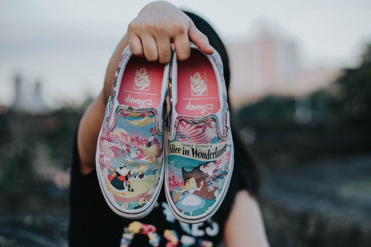 What To Pack To Get The Most From Disneyland Paris, header image of Alice in Wonderland pumps