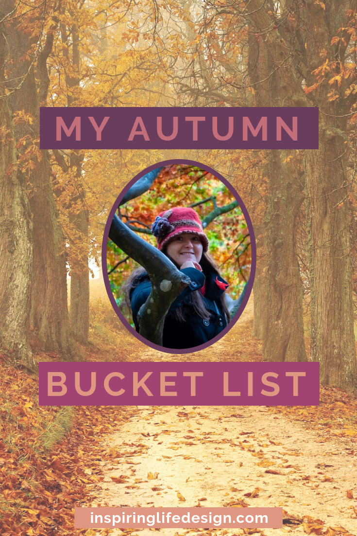 Autumn Bucket List pinterest image