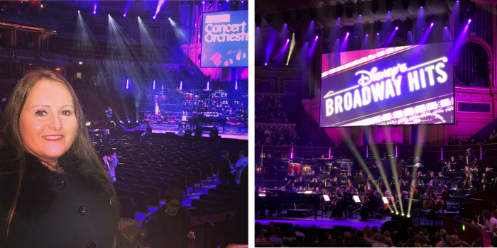 February to April Income and Profit Report, Corinna at the Royal Albert Hall