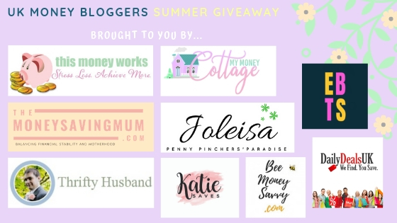 Summer prize giveaway, some more of the UK Money Bloggers running the giveaway