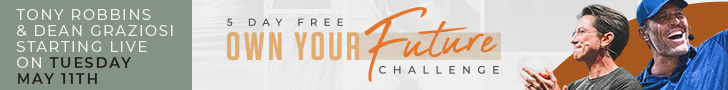 Own Your Future Challenge signup banner