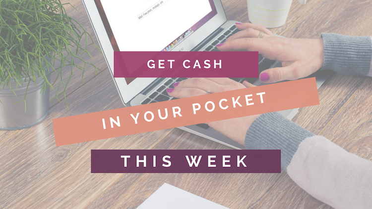 Get Extra Cash In Your Pocket This Week header
