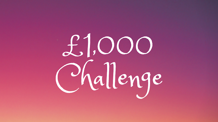Let's get £1,000 richer this year £1,000 challenge image