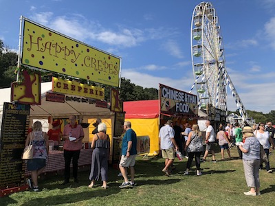 Is Godiva Festival The Best Free Family Festival Ever, some of the food outlets