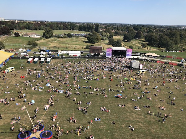 Is Godiva Festival The Best Free Family Festival Ever, view from the big wheel ride