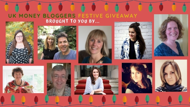 Festive prize giveaway, UK Money Bloggers running the giveaway