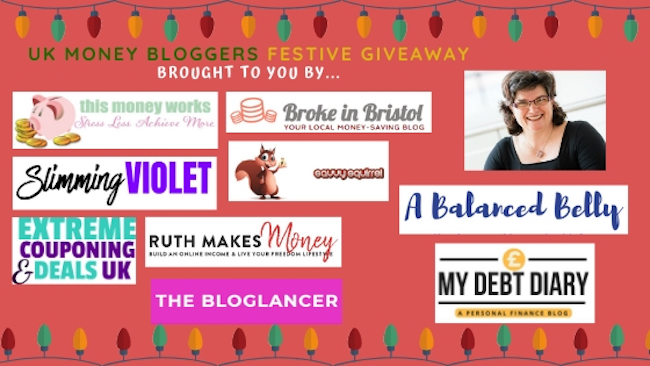 Festive prize giveaway, UK Money Bloggers running the giveaway