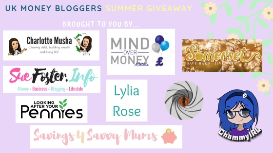 Summer prize giveaway, UK Money Bloggers running the giveaway