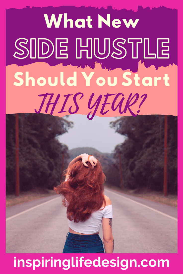 What new side hustle should you start this year pinterest image