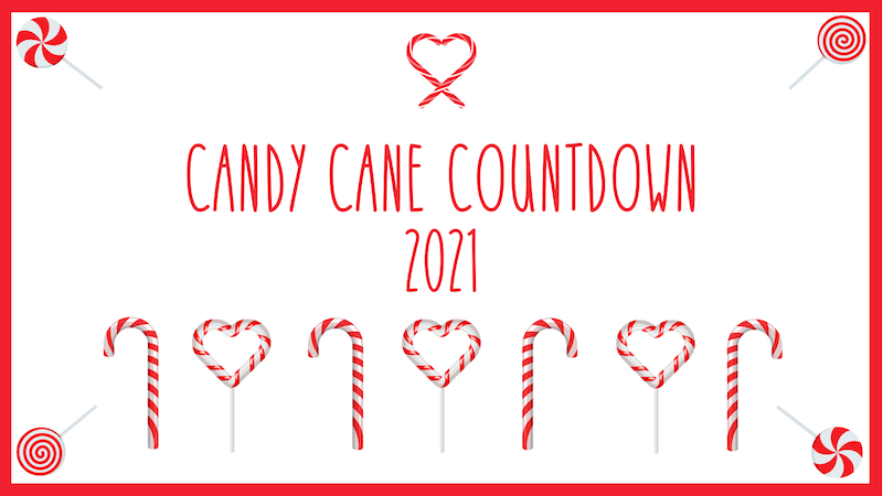 Candy Cane Countdown 2021 header image
