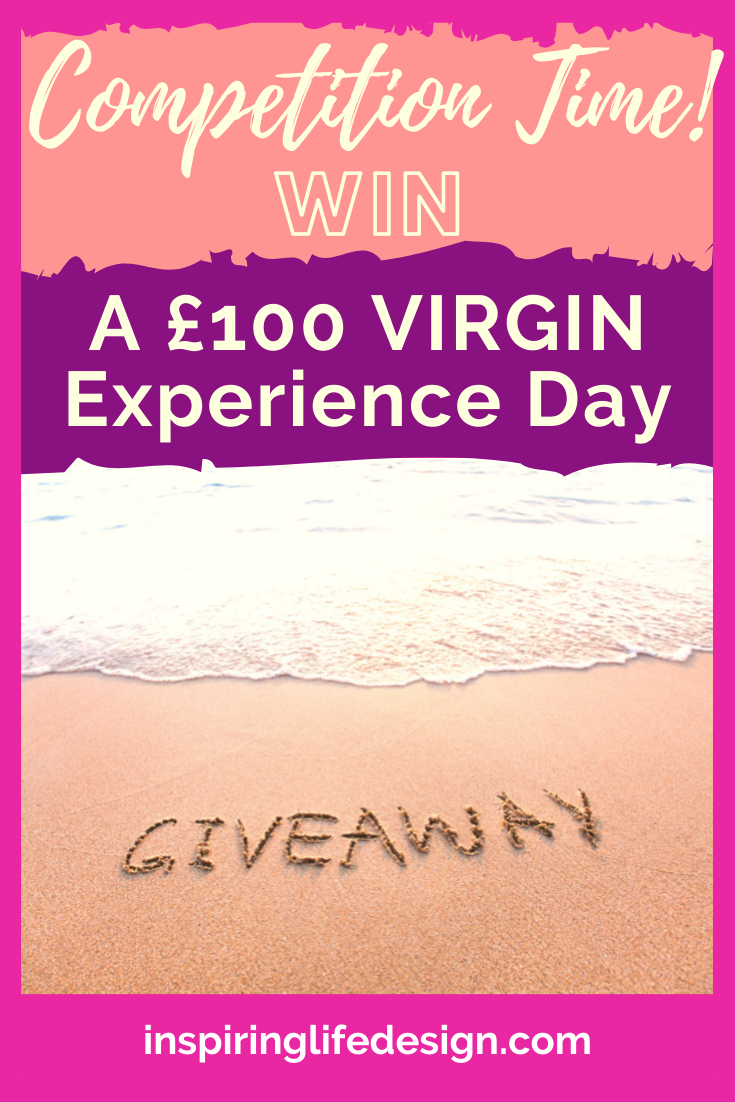 Virgin Experience Day Competition pinterest image