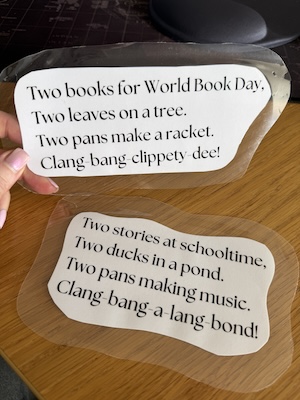 Poems in the style of Saucepan Man