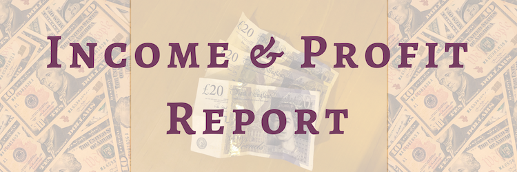 April 2018 Income & Profit Report header