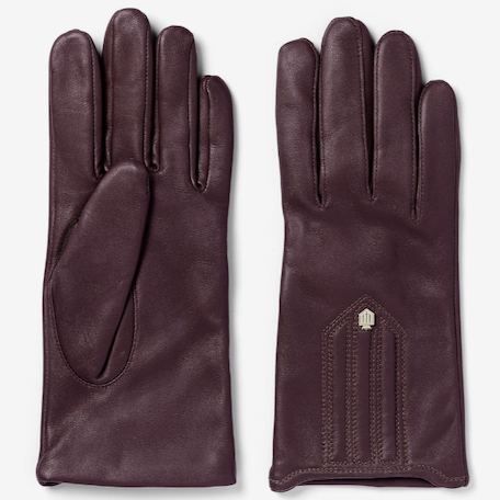 Plum Fairfax & Favor gloves