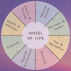 Wheel of life exercise resource